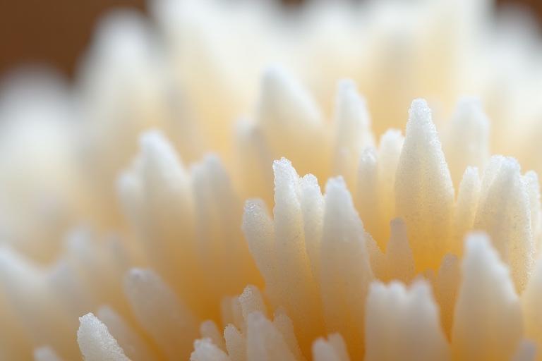 日本の酒造りにおける麹菌の拡大画像